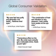 TOUCHBeauty Eye Beauty Device, Dual-Contact Eye Massager, Warm Compression And Lifting, Promotes Blood Circulation, Enhances Skincare Absorption, Maximizes Efficacy. Gift For Women.