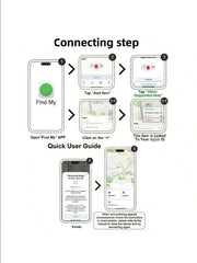 Paket Apple AirTag pametnih tagova, globalni precizan GPS tragač