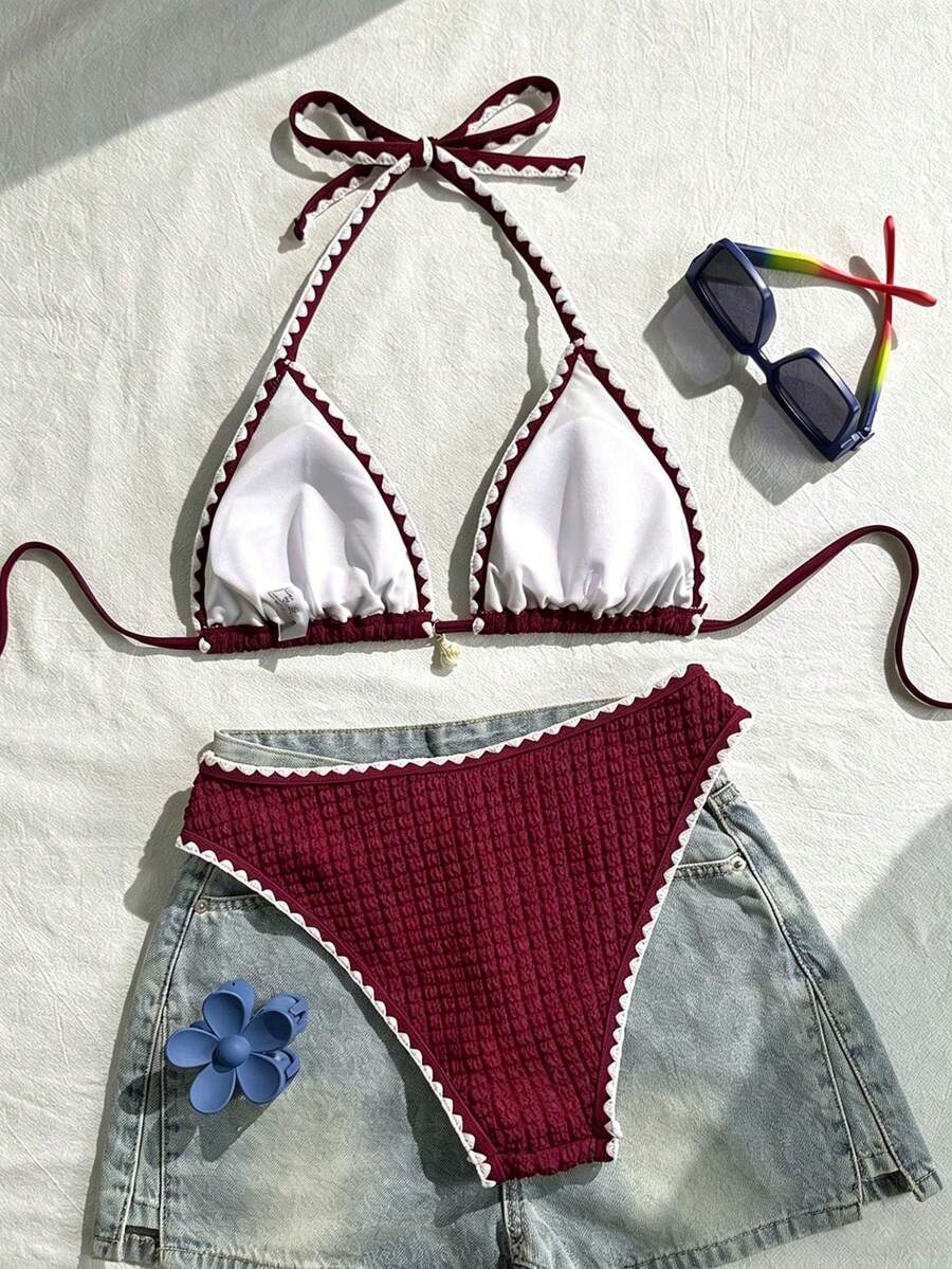 Ženski dvodelni bikini kupaći kostim