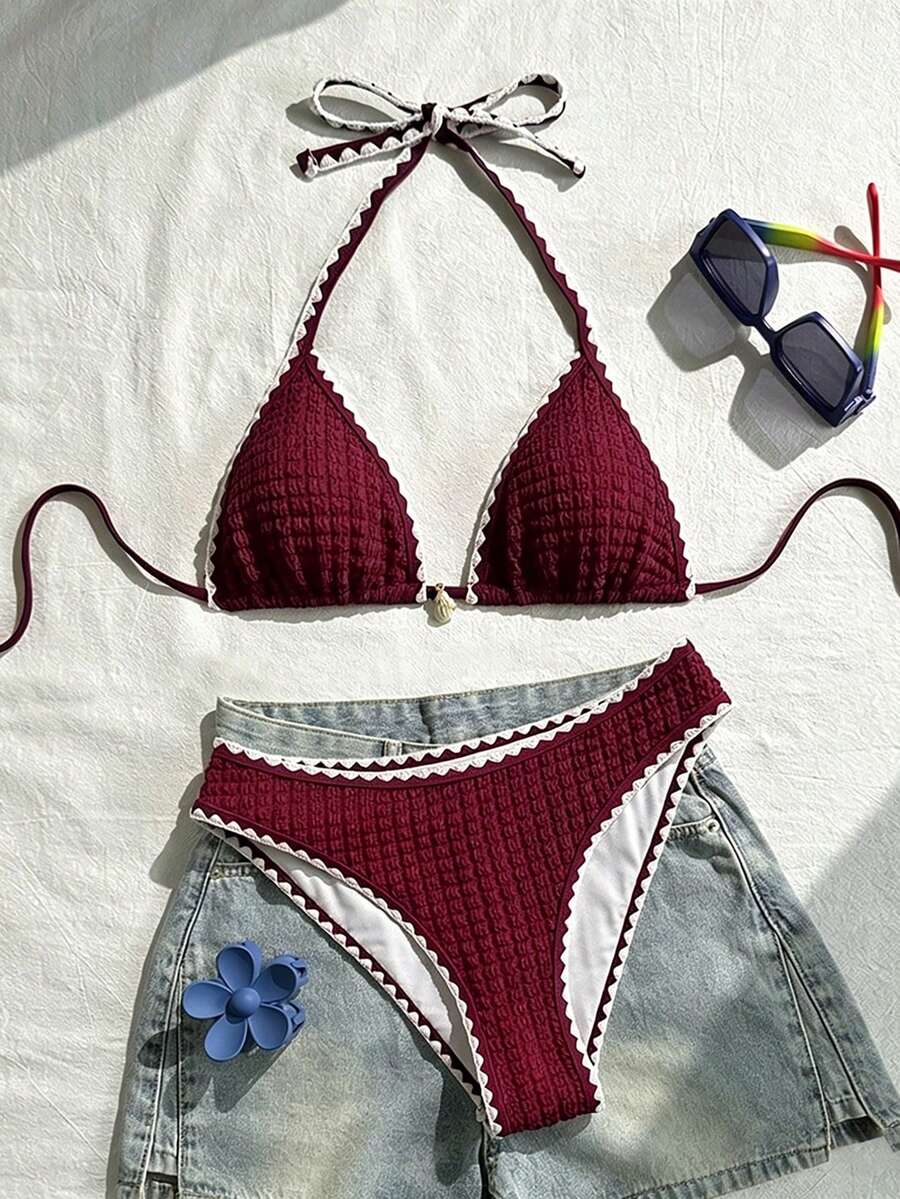 Ženski dvodelni bikini kupaći kostim