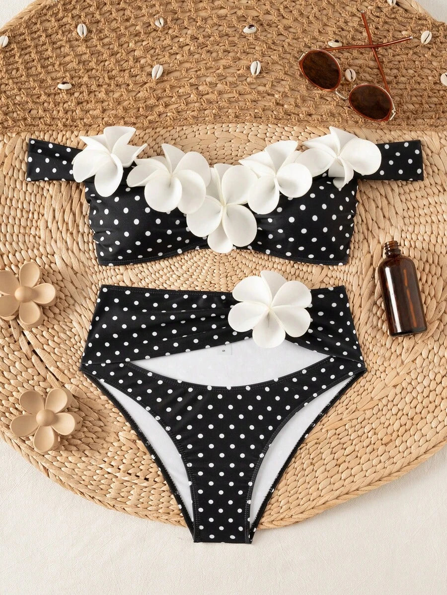 Cvetni 3D Bikini Set, Seksi