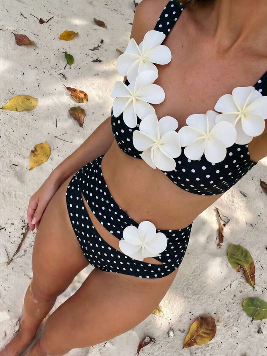 Cvetni 3D Bikini Set, Seksi