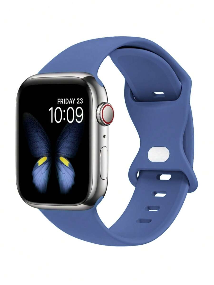 Unisex modni ležerni kaiš za sat od silikona , kompatibilan sa Apple Watch 38mm 40mm 41mm 45mm 46mm 44mm 49mm