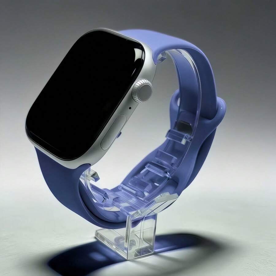 Unisex modni ležerni kaiš za sat od silikona , kompatibilan sa Apple Watch 38mm 40mm 41mm 45mm 46mm 44mm 49mm