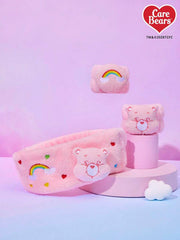 Care Bears 1 set roze plišana traka za kosu i traka za zglob sa crtanim medvedom