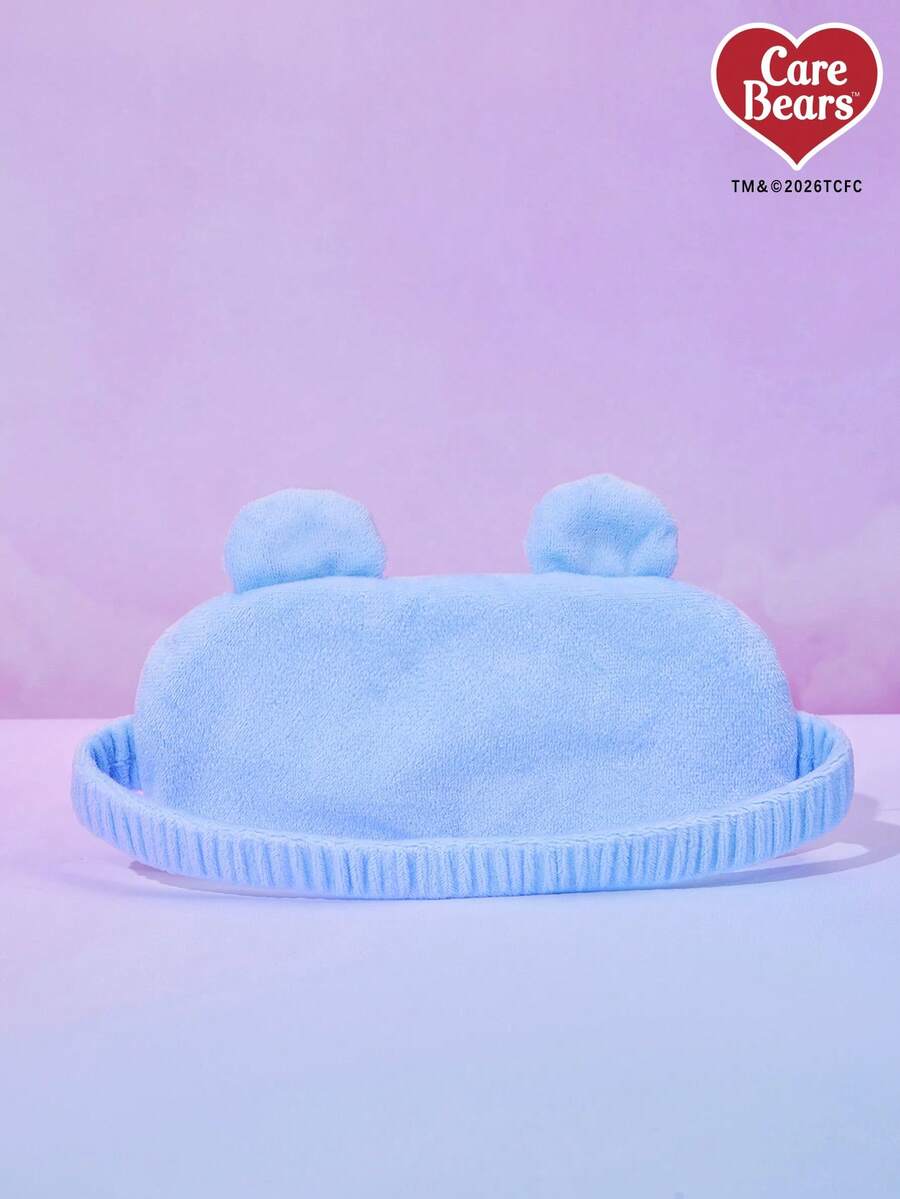 Care Bears slatka maska za spavanje sa vezenim medvedom, mekana, za blokiranje svetlosti