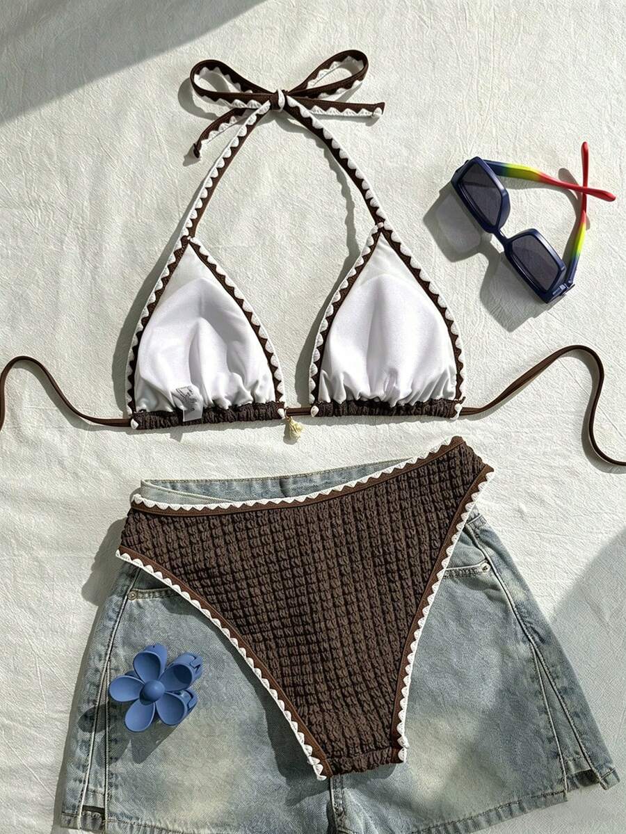 Ženski dvodelni bikini kupaći kostim