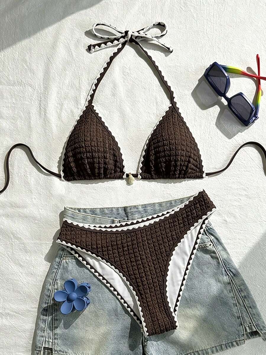 Ženski dvodelni bikini kupaći kostim