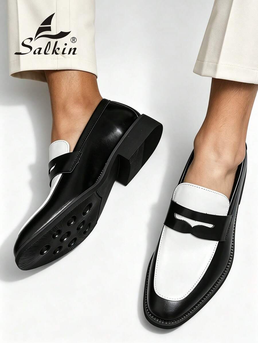 Klasične dizajnerske ručno rađene muške mokasine, pristupačan luksuz, slip-on  cipele
