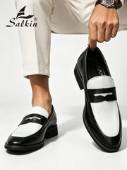 Klasične dizajnerske ručno rađene muške mokasine, pristupačan luksuz, slip-on  cipele