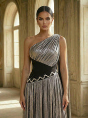 Elegantna formalna večernja haljina,  A-kroj