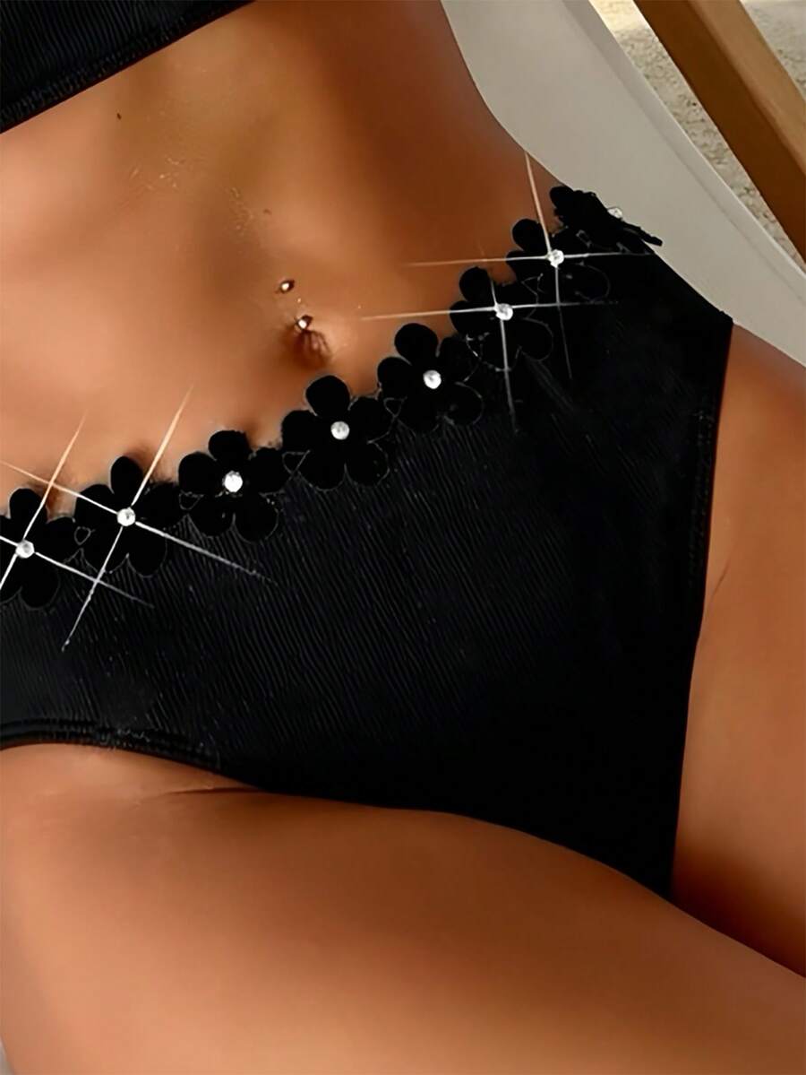 Ženski  seksi crni bikini