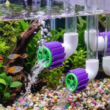 1PC 20/25/32 MM Fish Tank Wave Maker Plastic Rotary Type Tank Outlet Water Flow Diffuser Fan Multiple Caliber Water Circulation