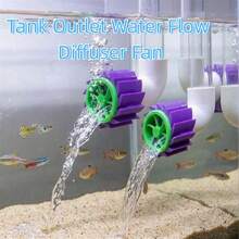 1PC 20/25/32 MM Fish Tank Wave Maker Plastic Rotary Type Tank Outlet Water Flow Diffuser Fan Multiple Caliber Water Circulation