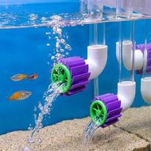 1PC 20/25/32 MM Fish Tank Wave Maker Plastic Rotary Type Tank Outlet Water Flow Diffuser Fan Multiple Caliber Water Circulation