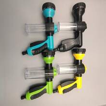 Pet Horse Bath Spray Nozzle With Adjustable High Pressure Spray Head, Soft Hose Dog Bath Spray Gun, Car Wash Gardening Animal Horse Cleaning Tool