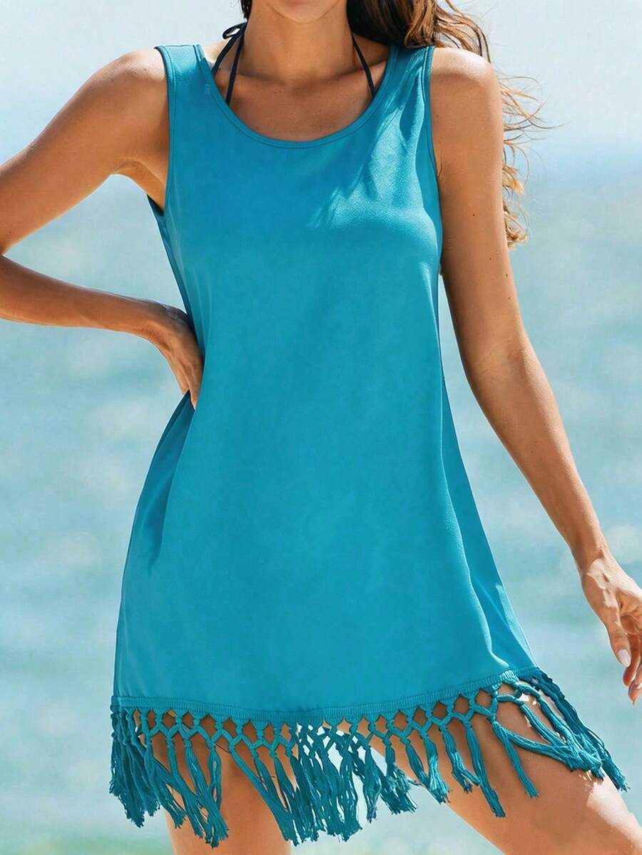 Ženska Haljina Bez Rukava  za plažu