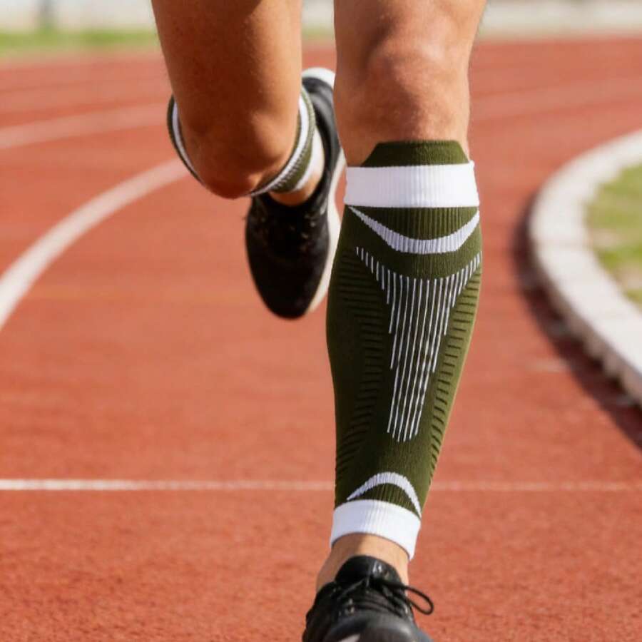 1 par kompresionih rukava za listove bez stopala za trčanje, atletiku