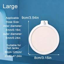 Aquarium Oxygen Aerator, Air Diffuser, Bubble Pump, Hydroponic Oxygenation Plate, Mini Accessories, Nano Disc