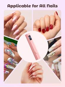 JMMO Portable Handheld Nail Dryer Lamp, UV/LED Nail Curing Light For All Gel Nail Polish, USB Rechargeable, Fast Drying Nail Lamp