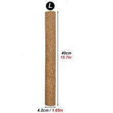 1pc Natural Soft Wood Climbing Stick, Suitable For Reptiles, Arboreal Lizards, Geckos, Chameleons, And Horned Lizards, Decor For Reptile Habitats