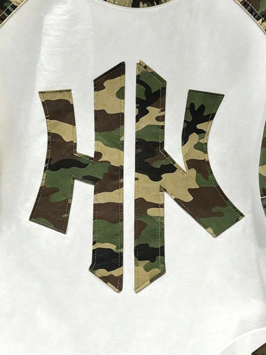 Muška ležerna streetwear majica kratkih rukava sa okruglim izrezom