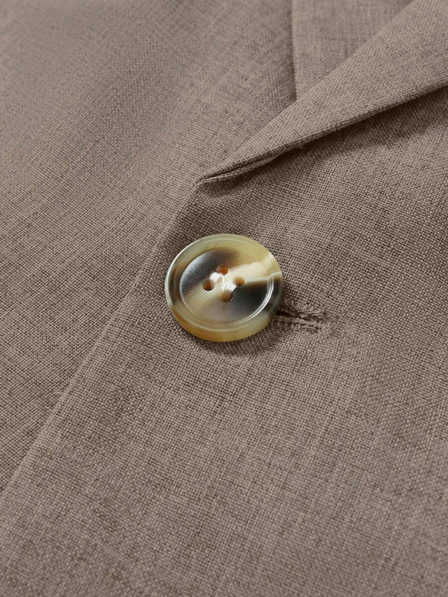 Muški set sako sa prugastim printom  i pantalona za odelo