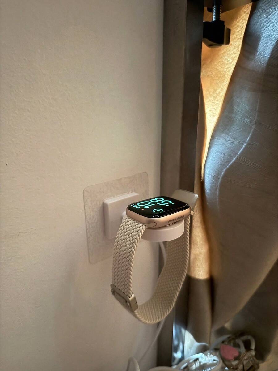 Zidni nosač kompatibilan sa Apple Watch, postolje za punjač i držač za punjenje, pogodan za Apple Watch Series Ultra/SE/11/10/9/8/7/6/5/4/3/2/1, 49mm/45mm/46mm/44mm/42mm/41mm/40mm/38mm