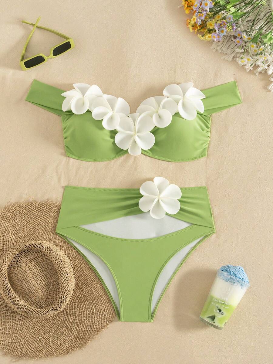 Cvetni 3D Bikini Set, Seksi
