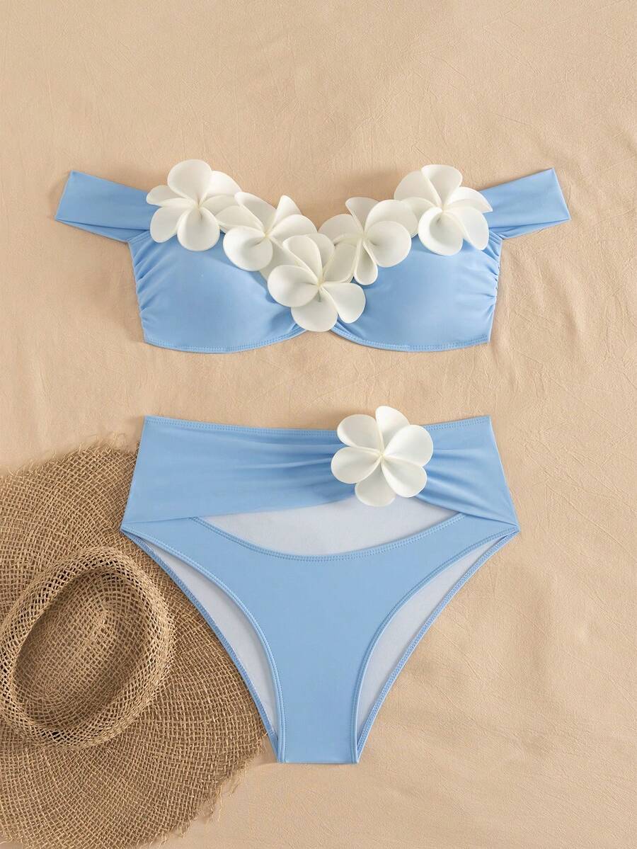Cvetni 3D Bikini Set, Seksi