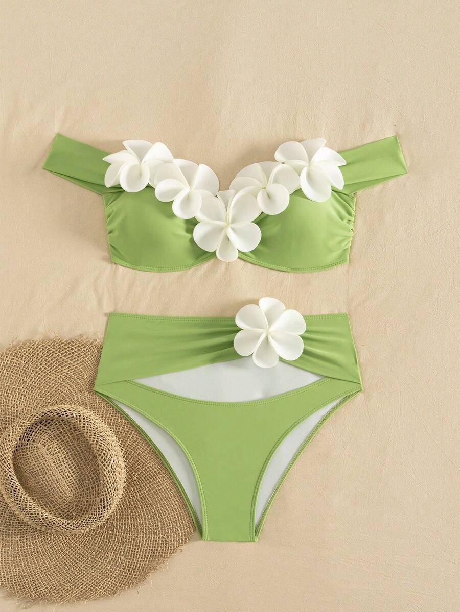 Cvetni 3D Bikini Set, Seksi