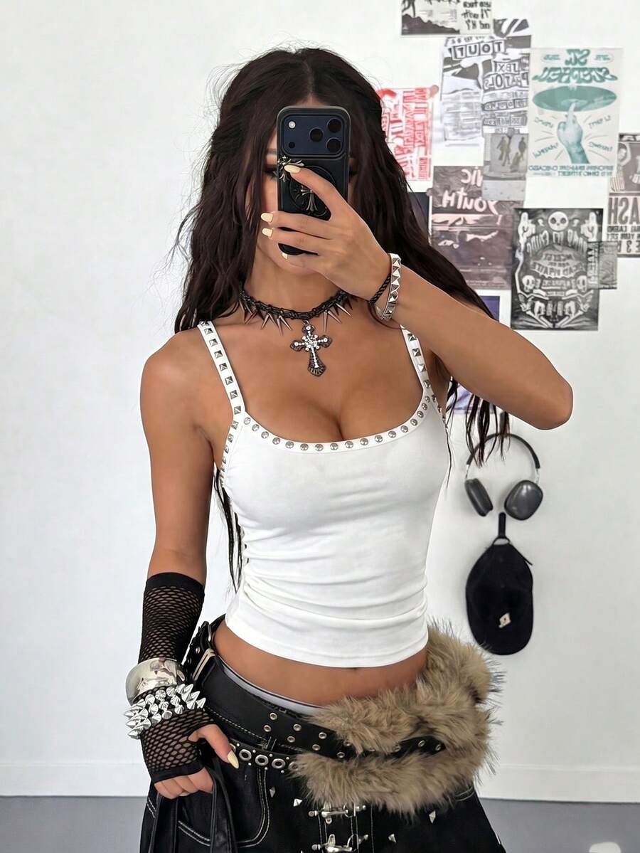 Streetwear Crni Top  Uski Kroj