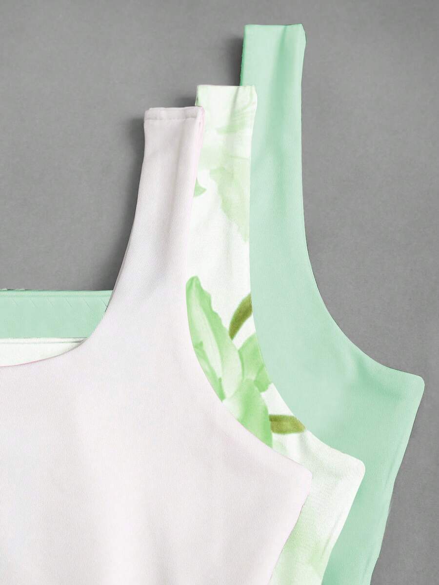 Sweetra Ženska Letnja Majica – Kvadratni Izrez, Nabran Slim Fit Casual Top
