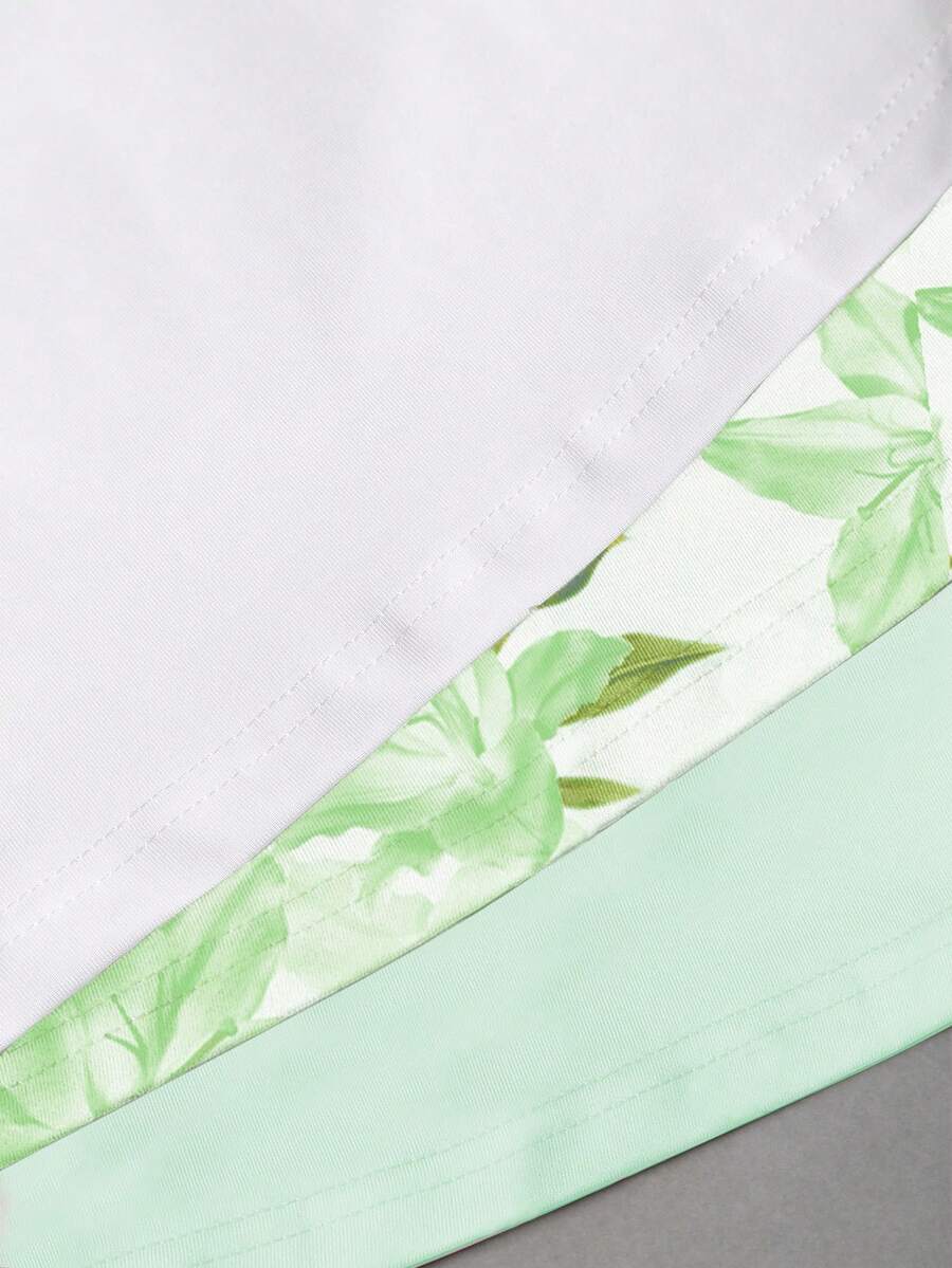 Sweetra Ženska Letnja Majica – Kvadratni Izrez, Nabran Slim Fit Casual Top