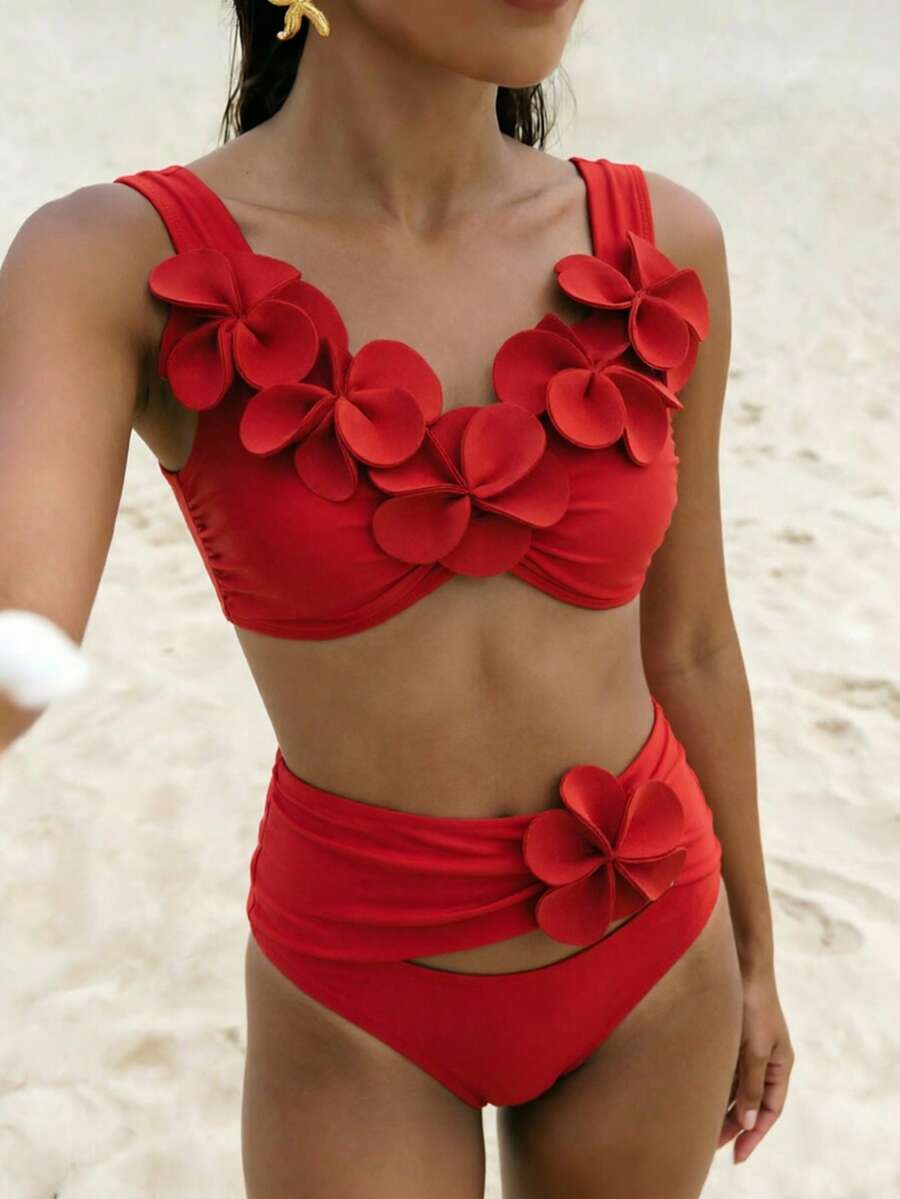 Cvetni 3D Bikini Set, Seksi