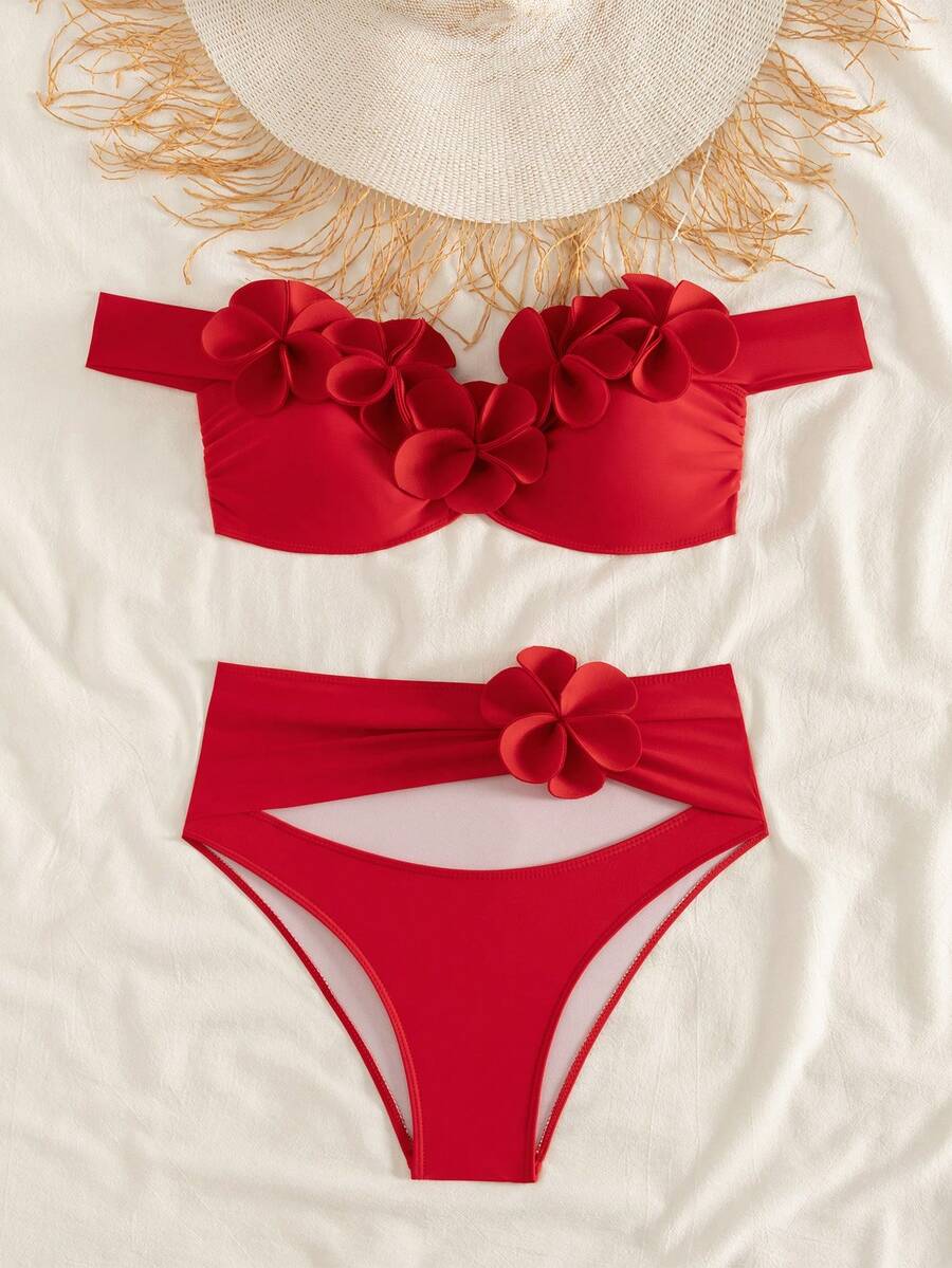 Cvetni 3D Bikini Set, Seksi