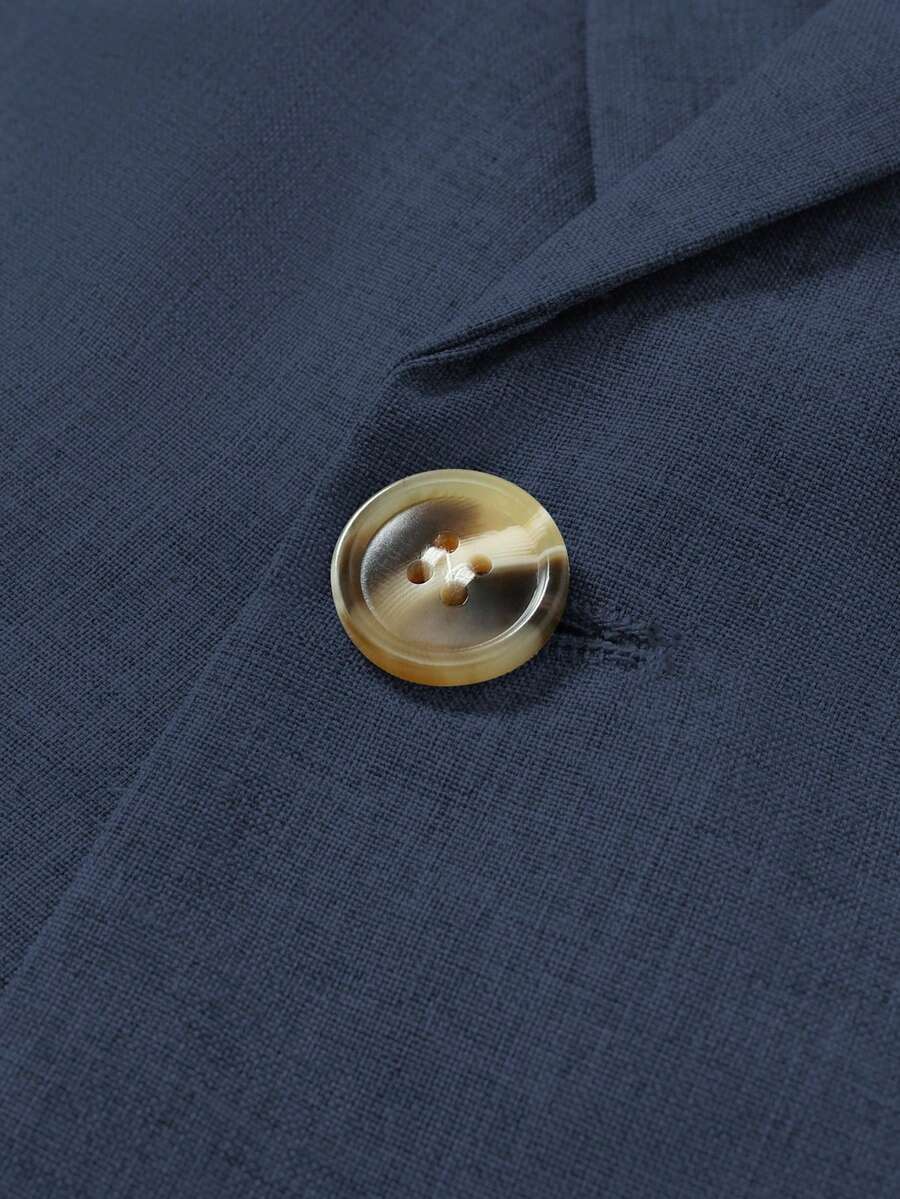 Muški set sako sa prugastim printom  i pantalona za odelo