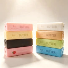 2026 New Butter Stick Stress Relief Squeeze Toy - PU Slow Rebound Texture - Realistic Butter Shape - Soft & Sticky Stress Relief - Fidget Toy For Emotion Soothing - Gift For Valentine's Day, Partner, Lover - Squishy, Squishy Toys, Squishies, Squishy Cube, Fidget Toys, , Cheese Squishy, Stress Ball