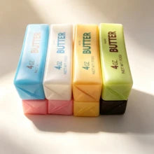 2026 New Butter Stick Stress Relief Squeeze Toy - PU Slow Rebound Texture - Realistic Butter Shape - Soft & Sticky Stress Relief - Fidget Toy For Emotion Soothing - Gift For Valentine's Day, Partner, Lover - Squishy, Squishy Toys, Squishies, Squishy Cube, Fidget Toys, , Cheese Squishy, Stress Ball
