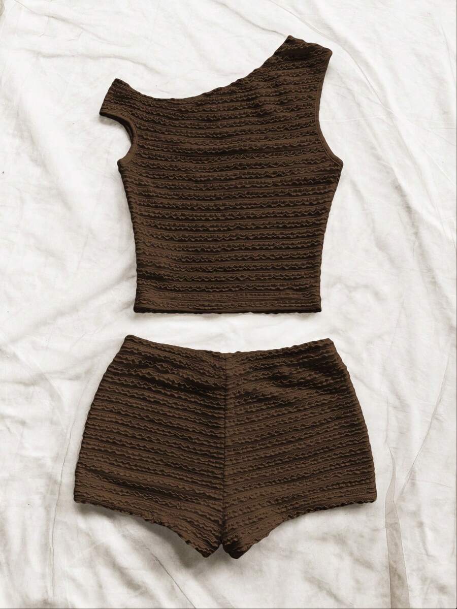 Ženski Letnji Casual Pleteni Set od 2 dela