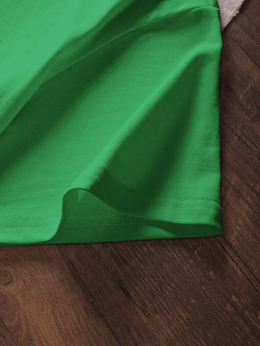 Ženska ležerna majica kratkih rukava sa okruglim izrezom