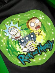 Rick and Morty X SHEIN 1 Pc Cartoon Pattern Printed Pet Hooded Sweatshirt
