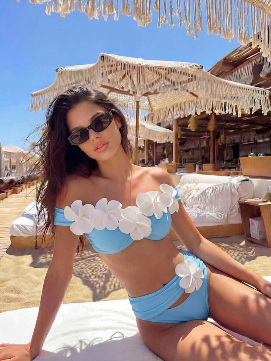 Cvetni 3D Bikini Set, Seksi
