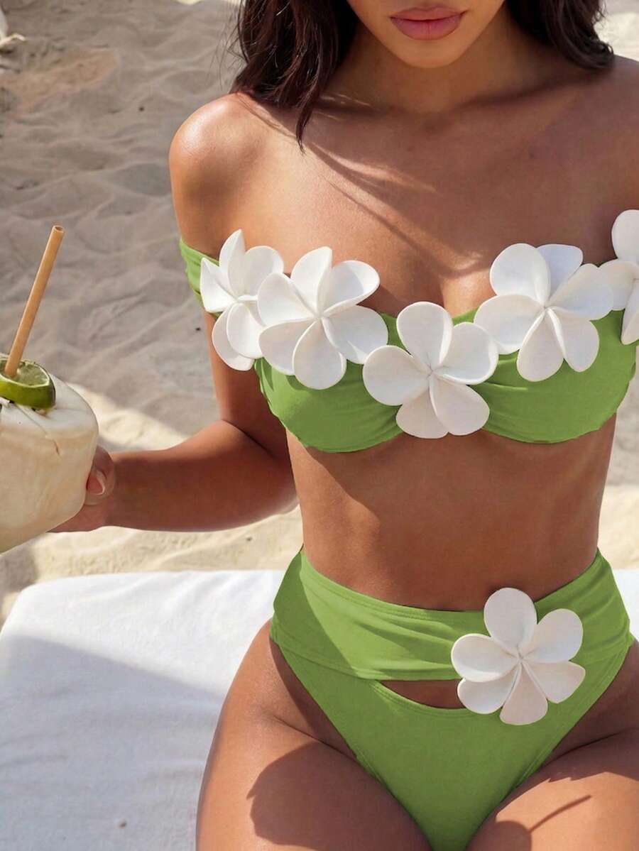 Cvetni 3D Bikini Set, Seksi