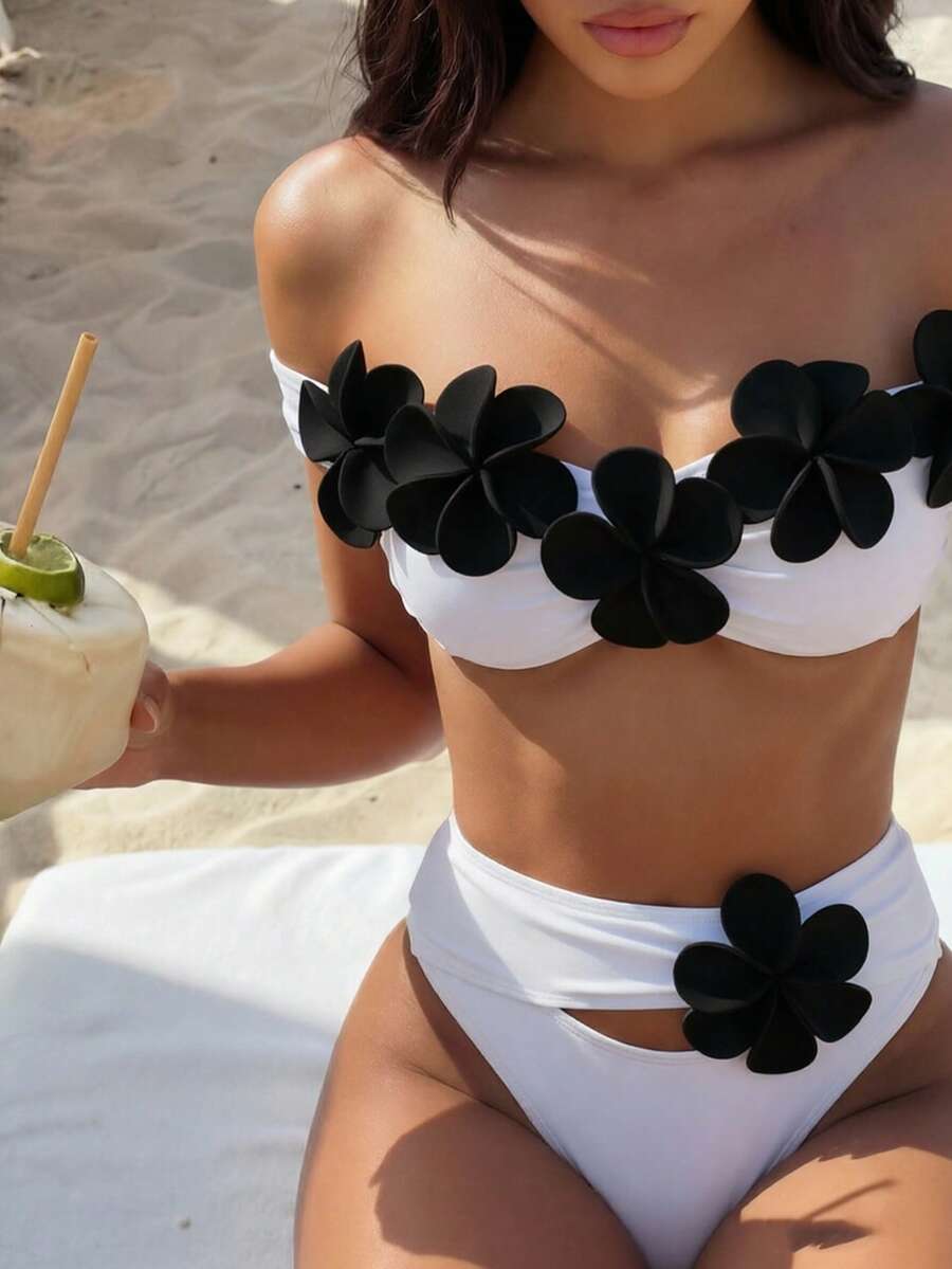 Cvetni 3D Bikini Set, Seksi