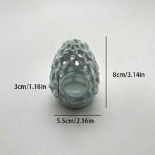 Shrimp Dome Hideout, Betta Fish Aquarium Tunnel (With Suction Cups), Aquarium Fish And Shrimp Cave Hideout Decoration Accessory, Suitable For Shrimp, Guppies And Other Small Fish To Hide And Rest