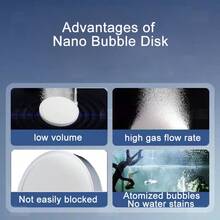 Aquarium Oxygen Aerator, Air Diffuser, Bubble Pump, Hydroponic Oxygenation Plate, Mini Accessories, Nano Disc
