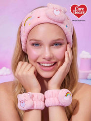 Care Bears 1 set roze plišana traka za kosu i traka za zglob sa crtanim medvedom