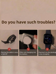 Zidni nosač kompatibilan sa Apple Watch, postolje za punjač i držač za punjenje, pogodan za Apple Watch Series Ultra/SE/11/10/9/8/7/6/5/4/3/2/1, 49mm/45mm/46mm/44mm/42mm/41mm/40mm/38mm