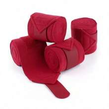 2/4pcs Complete Set Of Equestrian Equipment, Including Obstacle Racing Leg Guards, Hoof Boots, And Storage Bag